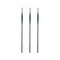 Creative Mark Imperial Professional Chungking Hog Bristle Brush - Filbert Sets of 3, Handmade Long Handle Oil Paint Brushes for Artists, Nickel-Plated Brass Ferrules, Stiff Yet Soft Natural Bristles